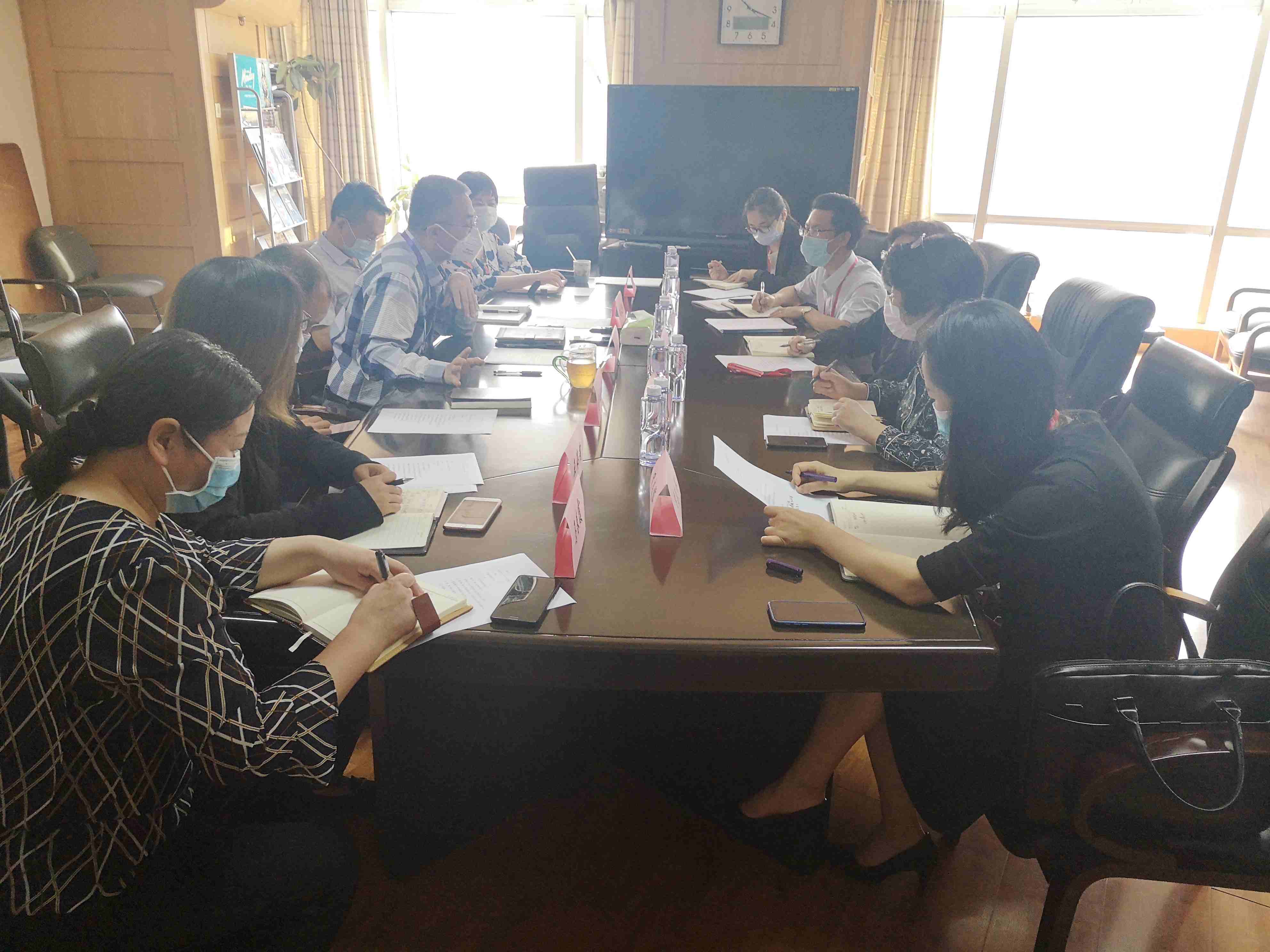我会谢玉红副主席兼秘书长一行拜访中国包装联合会