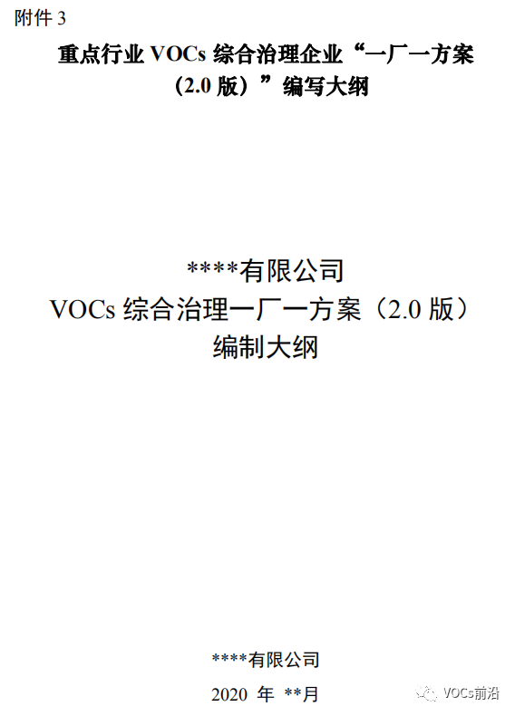 关于开展本市重点行业挥发性有机物综合治理工作的通知